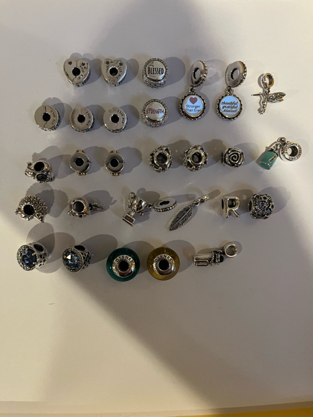 Pandora Disney Alice in Wonderland Harry Potter Bee lot 100% authentic 58 pieces